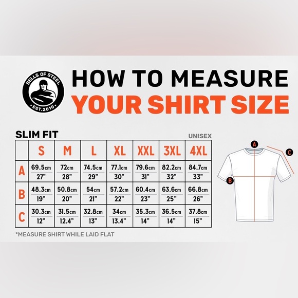 BAMBOO T-SHIRT MENS SLIM FIT XL - Bells of Steel - Picture 2 of 2